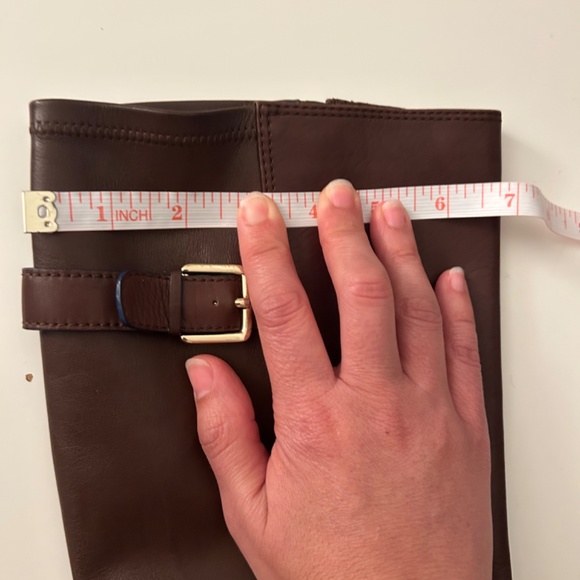 Cole Haan Brown Leather Riding Boots size 8 - Picture 15 of 15